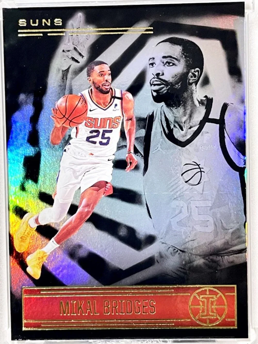 Mikal Bridges 2020-21 NBA Illusions Phoenix Suns #56 (HOLO)